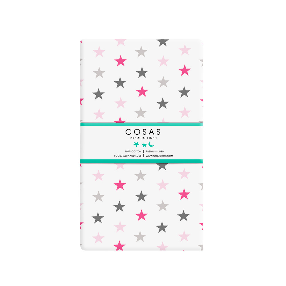 Комплект постільної білизни STAR ROSE GREY (Cosas)