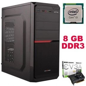 Б/в Системний блок Tower Intel Core i3-3240 / 8 Гб / HDD 500 Гб