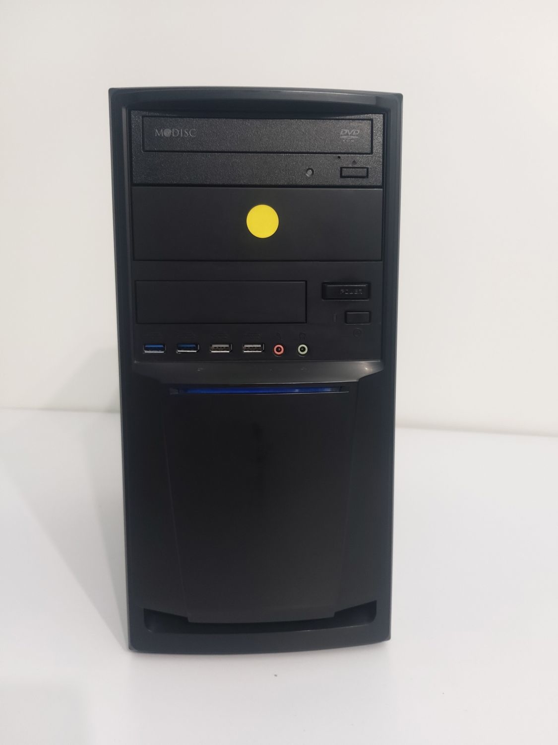 Б/в Midi Tower Black / Intel Core i5-2400 (4 ядра по 3.1 - 3.4 GHz) / 8 GB DDR3 / 120 GB SSD + 500 GB HDD / AMD Radeon RX550 2GB GDDR5 128bit / FSP 300W / DVD-ROM