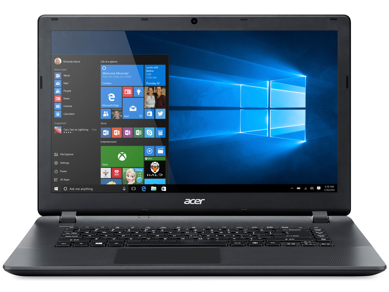 Б/в Ноутбук Acer Aspire ES1-521 AMD-E1-6010/8 Гб/320 Гб/Клас B