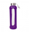 Пляшка для води Summit MyBento Eco Glass Bottle Silicone Cover Фіолетова 500 мл