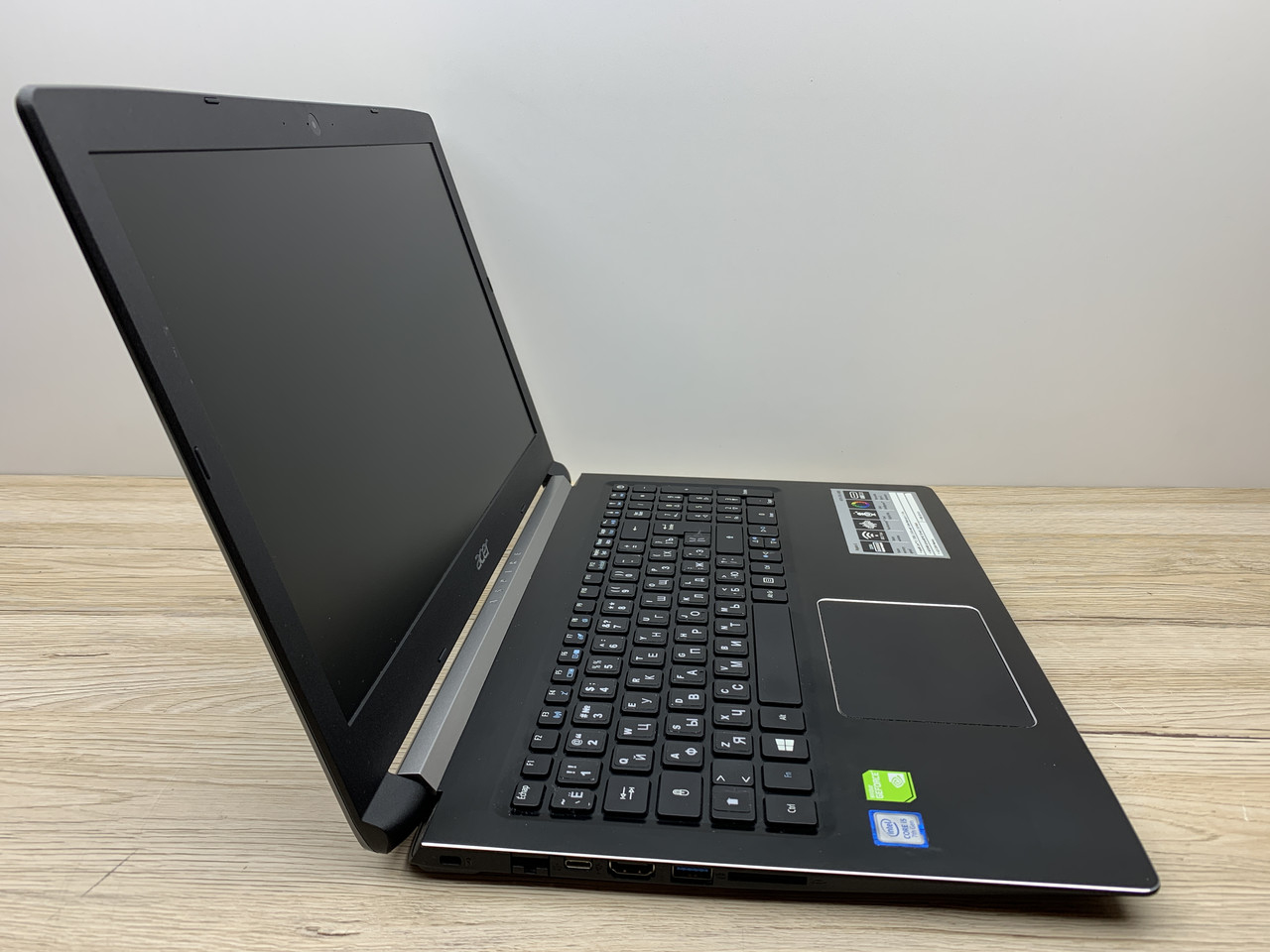 Б/в Ноутбук Acer Aspire 5 A515 Intel Core i5-7200U / 8 Гб / SSD 120 Гб + HDD 500 Гб / Клас A