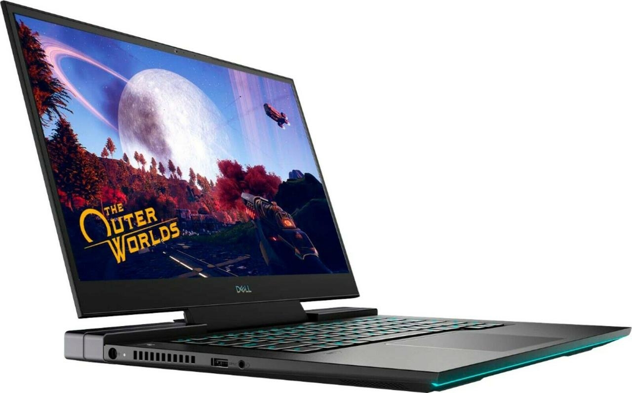 Б/в Ноутбук Dell 15 G7 7500 / Intel Core i7-10750H / 16 Гб / SSD 512 Гб / Клас A