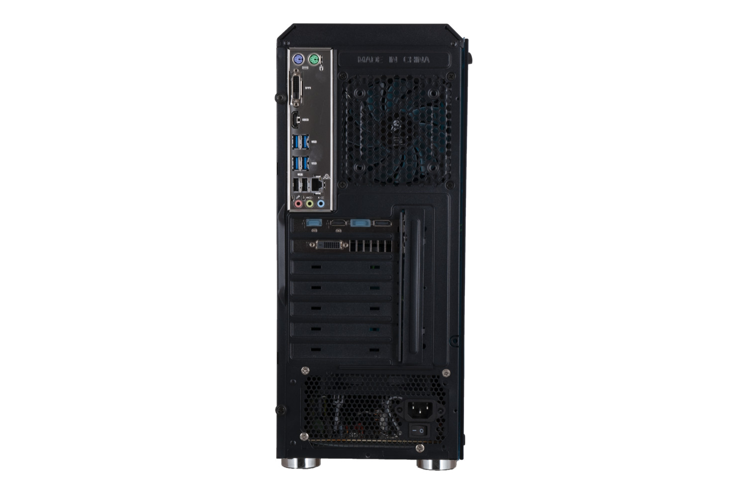 Б/в Системний блок 1stPlayer Rainbow Tower AMD Ryzen 5 2600 / 16 Гб / SSD 120 Гб + HDD 500 Гб