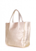 Шкіряна сумка Soho, золото / POOLPARTY