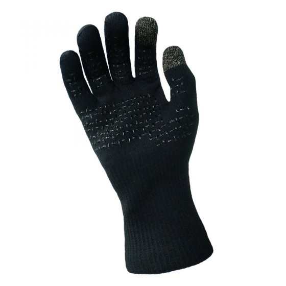 Чорні водонепроникні рукавички ThermFit Gloves Dexshell 