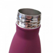 Термопляшка Summit B&Co Thermal Bottle Rubberized Berry Бордова 350 мл