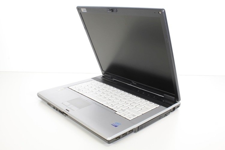 Б/в Ноутбук Fujitsu LIFEBOOK E8310 / Intel C2D-T8100 / 1 Гб / 80 Гб / Клас B (не працює батарея)