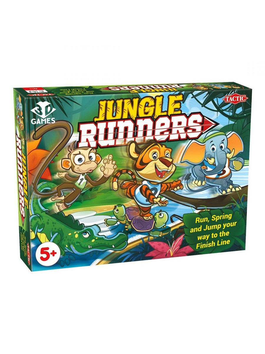 Гонки по джунглях / Jungle Runners (мульти) англійською мовою (Tactic)