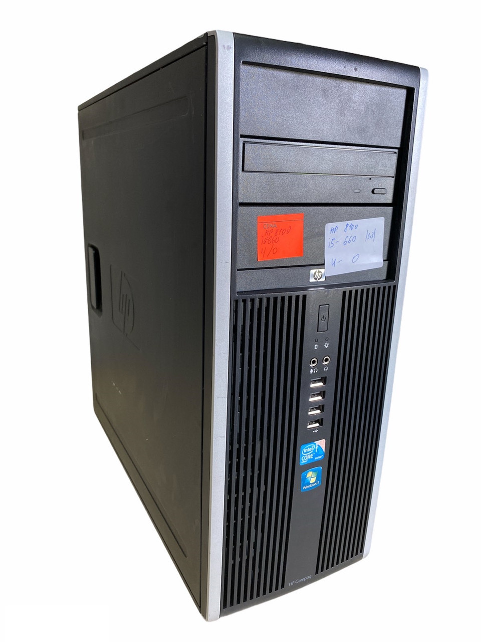 Б/в Системний блок HP Compaq 8100 Elite / Intel Core i7-870 / 4 Гб / HDD 320 Гб / Клас B