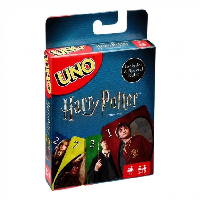 Уно: Гаррі Поттер / UNO Harry Potter російською мовою (Mattel)