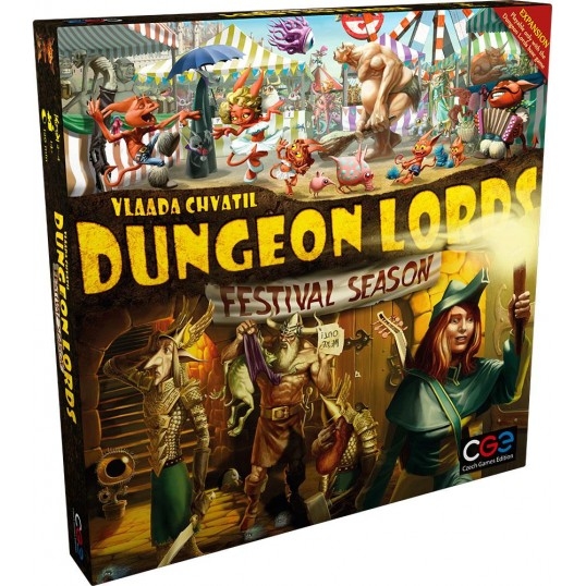 Лорди Підземель: Фестивальний сезон / Dungeon Lords: Festival Season англійською мовою (Czech Games Edition)