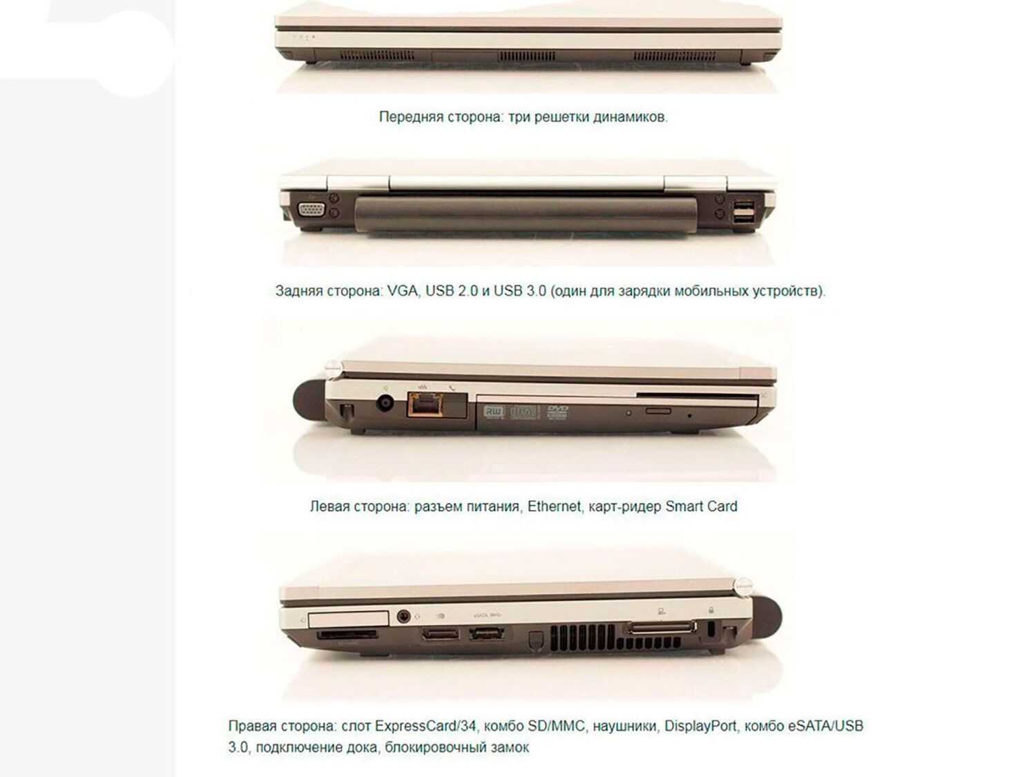 Б/в Ноутбук HP EliteBook 2570p Intel Core i5-3360M / 4 Гб / HDD 500 Гб / Клас А