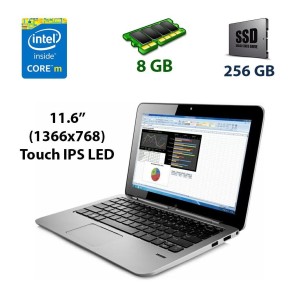 Б/в Ноутбук-трансформер HP Elite x2 1011 Intel Core M-5Y71 / 8 Гб / SSD 256 Гб / Клас А