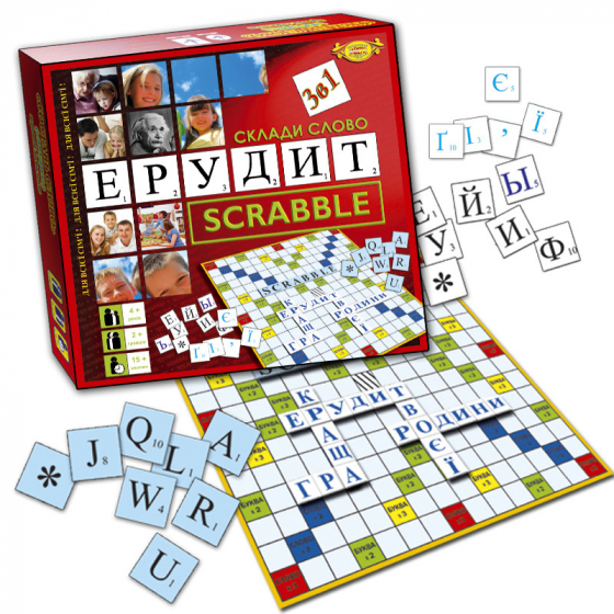 Склади слово. Ерудит: Scrabble на укр., рос. мовою (Мастер)