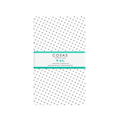 Комплект постільної білизни DOTS GREY WHITE (Cosas)