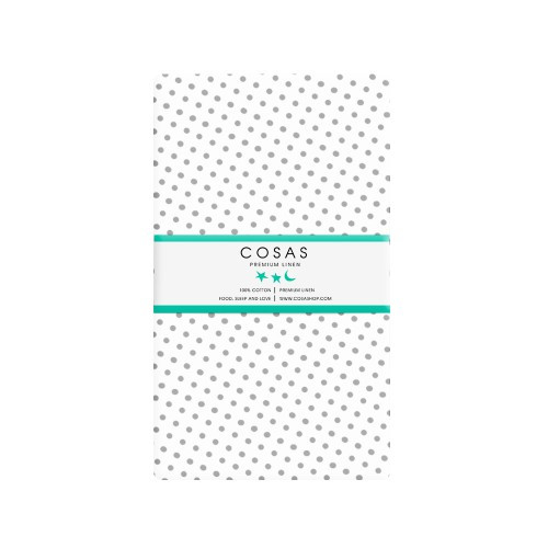 Комплект постільної білизни DOTS GREY WHITE (Cosas)