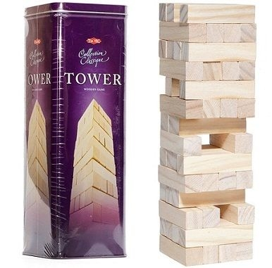 Вежа / Дженга, Джанга, Jenga, Tower російською мовою (Tactic)