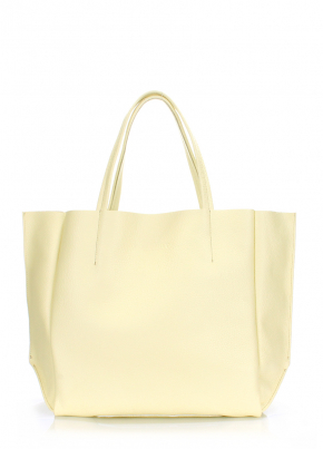 Шкіряна сумка Soho, жовтий / POOLPARTY