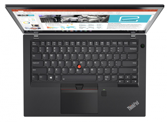 Б/в Ноутбук Lenovo ThinkPad T470s Intel Core i5-7300U / 8 Гб / SSD 128 Гб / Клас В