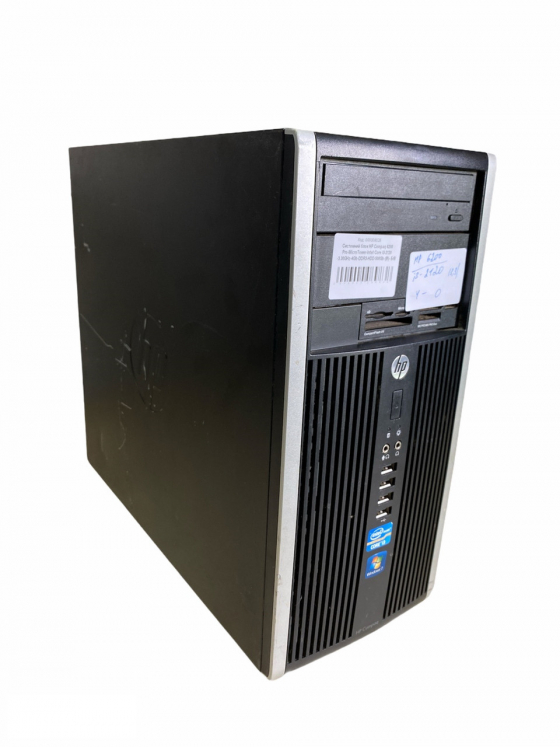 Б/в Системний блок HP Compaq 6200 Pro / Intel Core i3-2120 / 4 Гб / HDD 500 Гб / Клас B