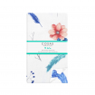 Комплект сімейної дорослої постільної білизни AQUARELLE WHITE (Cosas)