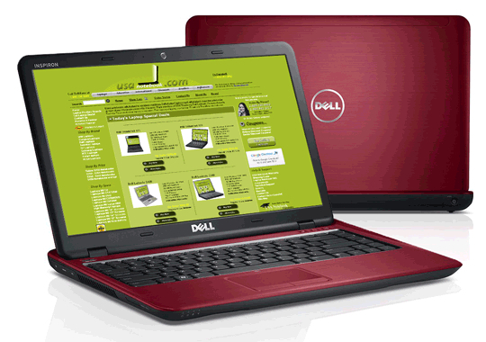 Б/в Ноутбук Dell Inspiron 14z-N411z / Intel Core i5 (2 покоління) / 4 Гб / 320 Гб / Клас B