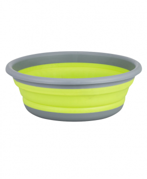 Миска складана Summit Pop Large Round Lime/Grey