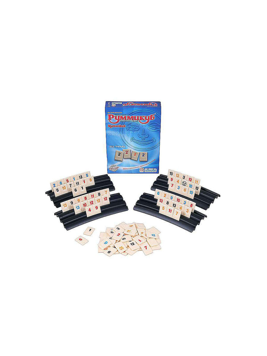 Руммікуб. Без кордонів Міні / Rummikub Lite Mini Tiles російською мовою (Стиль жизни)