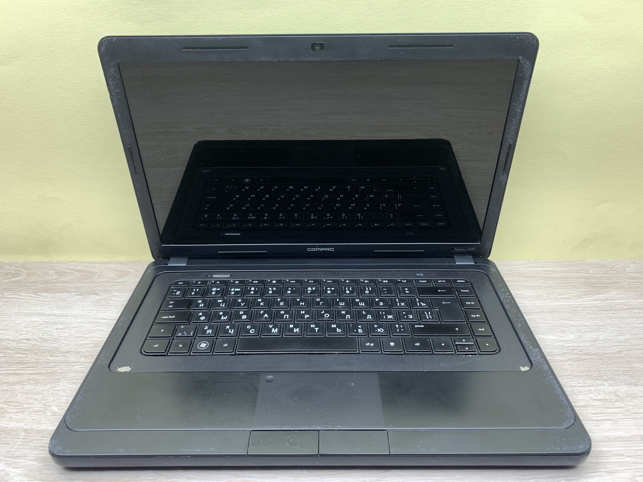 Б/в Ноутбук HP Compaq CQ57 / AMD C-50 / 4 Гб / 320 Гб / Клас B