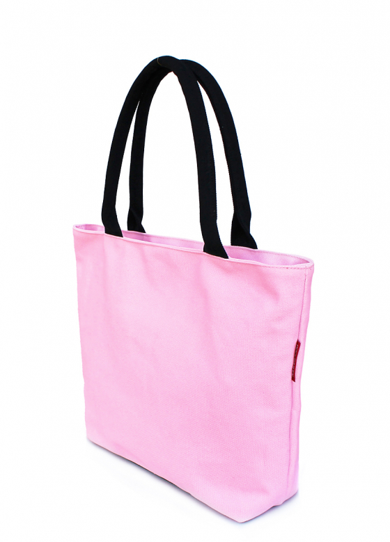 Коттонова сумка, рожева / POOLPARTY