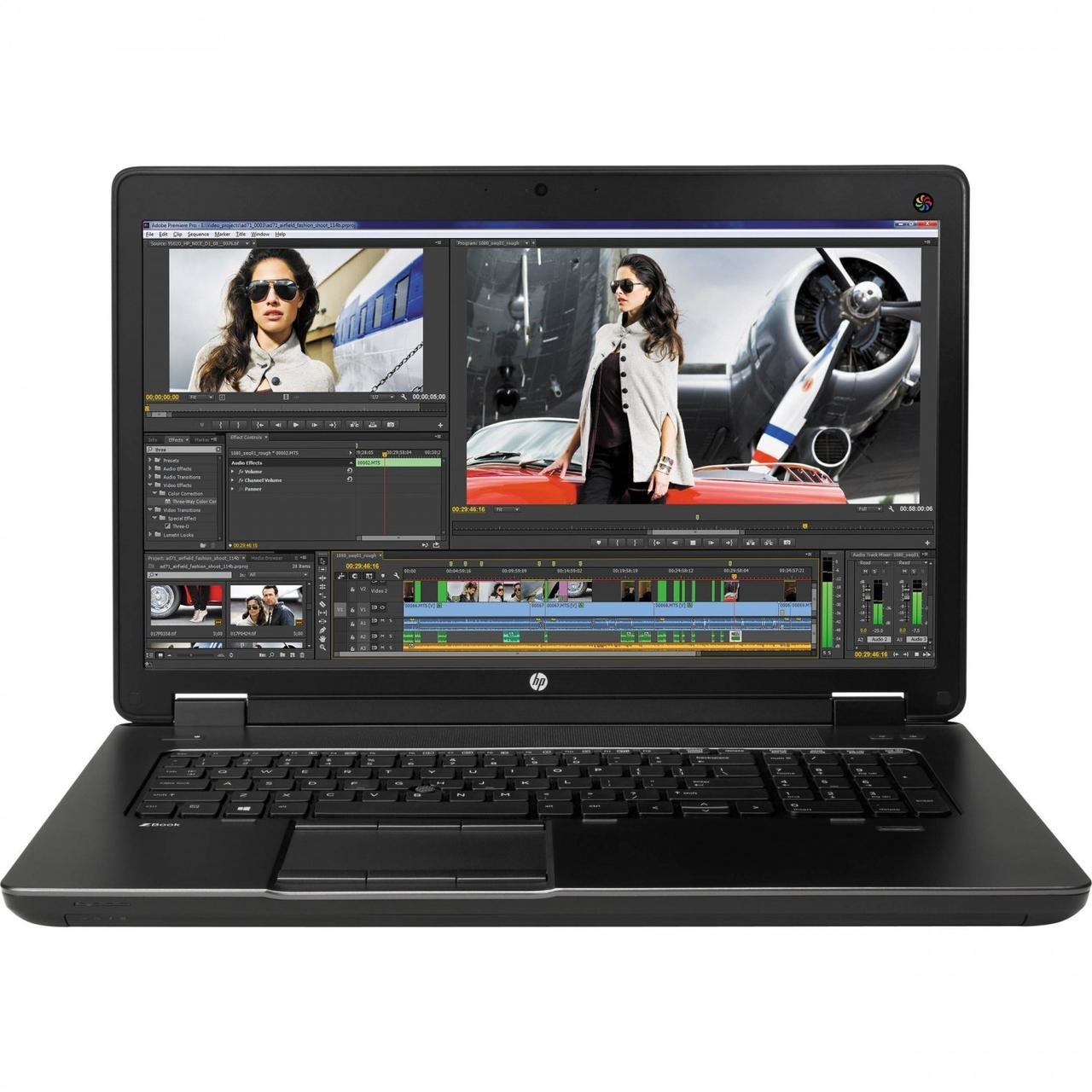 Б/в Ноутбук HP ZBook 17 G2 Intel Core i7-4710QM/16 Гб/256 Гб/Клас B