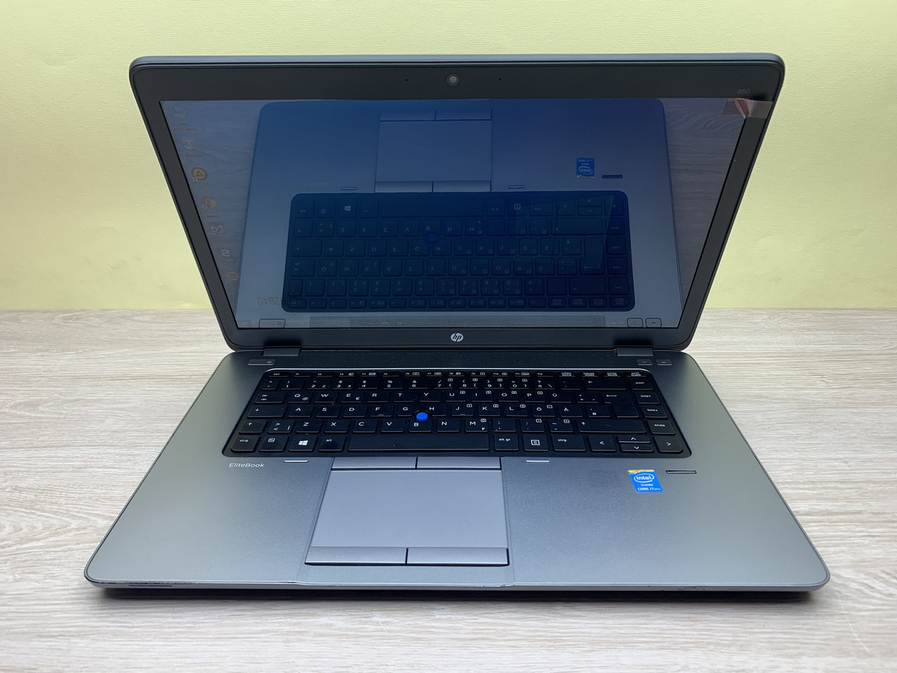 Б/в Ноутбук HP Elitebook 850 G1 / Intel Core i7-4600U / 8 Гб / Клас A