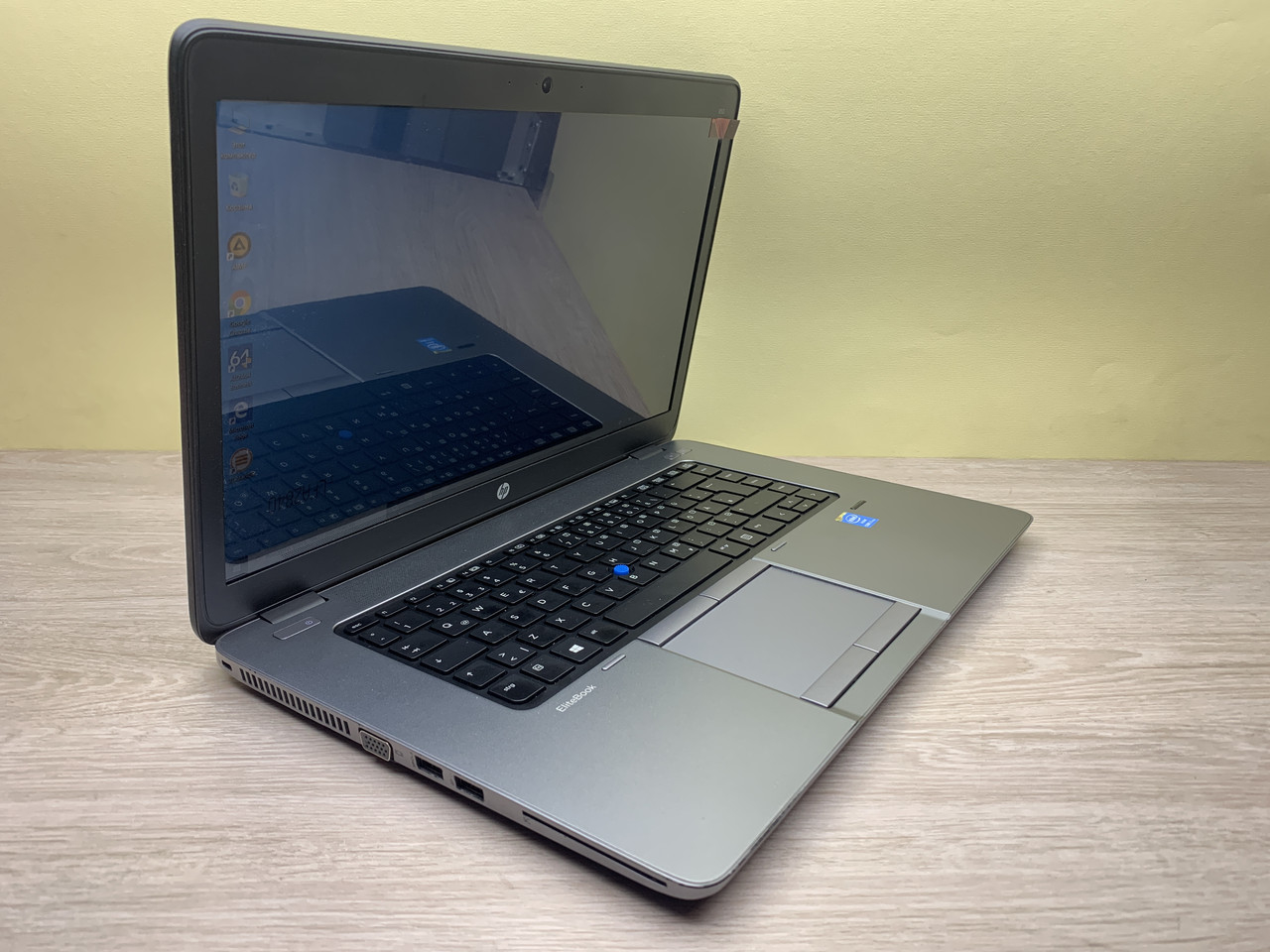 Б/в Ноутбук HP Elitebook 850 G1 / Intel Core i7-4600U / 8 Гб / Клас A