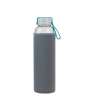 Пляшка для води Summit MyBento Eco Glass Bottle Neoprene Cover Сіра 550 мл