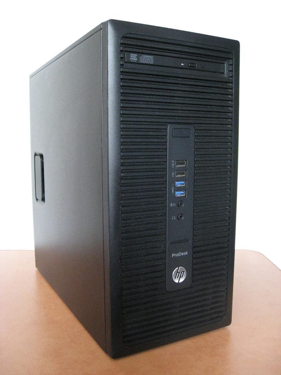 Б/в HP EliteDesk 705 G3 Tower / AMD A10-9700 (4 ядра по 3.5 – 3.8 GHz) / 8 GB DDR4 / 500 GB HDD