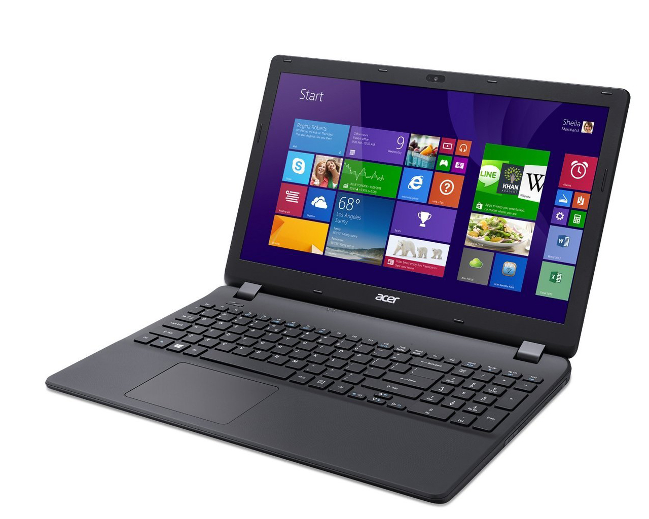 Б/в Ноутбук Acer ASPIRE ES1-512 / Intel Celeron / 8 Гб / 320 Гб / Клас C