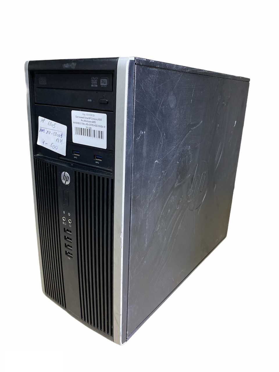 Б/в Системний блок HP Compaq 6305 Pro / AMD A4-6300B / 4Gb / HDD 500 Гб / Клас B