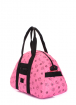 Стьобана сумка Alaska з качечками, рожева / POOLPARTY