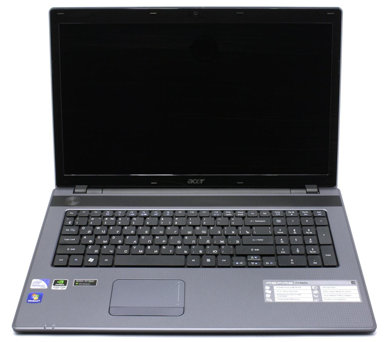 Б/в Ноутбук Acer ASPIRE 7739 Intel Core i3-380M/4 Гб/320 Гб/Клас B