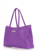Шкіряна сумка Sense, фіолетова / POOLPARTY