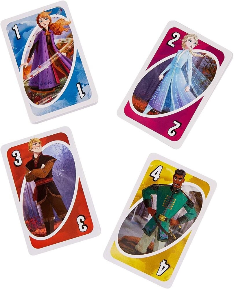 Уно Холодне серце 2 / UNO Frozen 2 російською мовою (Mattel)