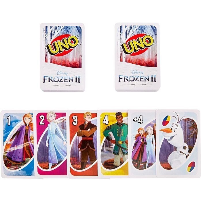 Уно Холодне серце 2 / UNO Frozen 2 російською мовою (Mattel)