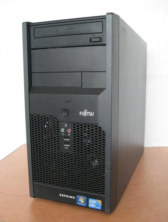 Б/в Fujitsu Esprimo Tower / Intel Core i7-860 (4(8) ядра по 2.8 - 3.4 GHz) / 8 GB DDR3 / 500 GB HDD / nVidia GeForce GTX 750 Ti, 2 GB GDDR5, 128-bit