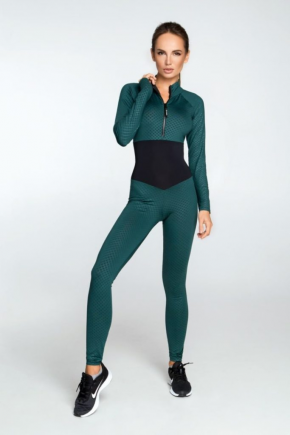 Комбінезон 3D Savana, чорно-зелений / Designed for Fitness