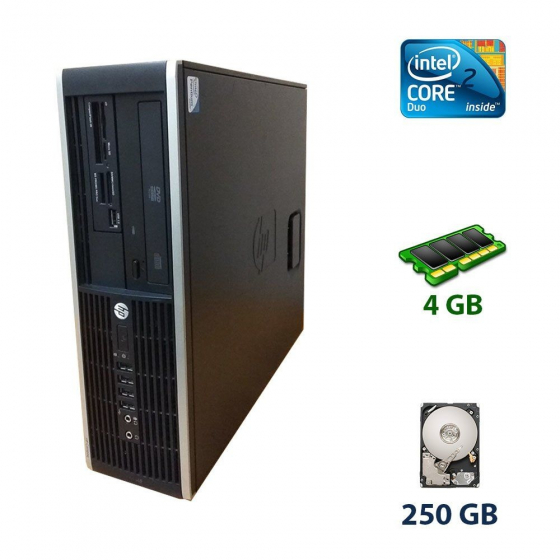 Б/в HP 6000 SFF / Intel Core 2 Duo E8400 (2 ядра по 3.0 GHz) / 4 GB DDR3 / 250 GB HDD