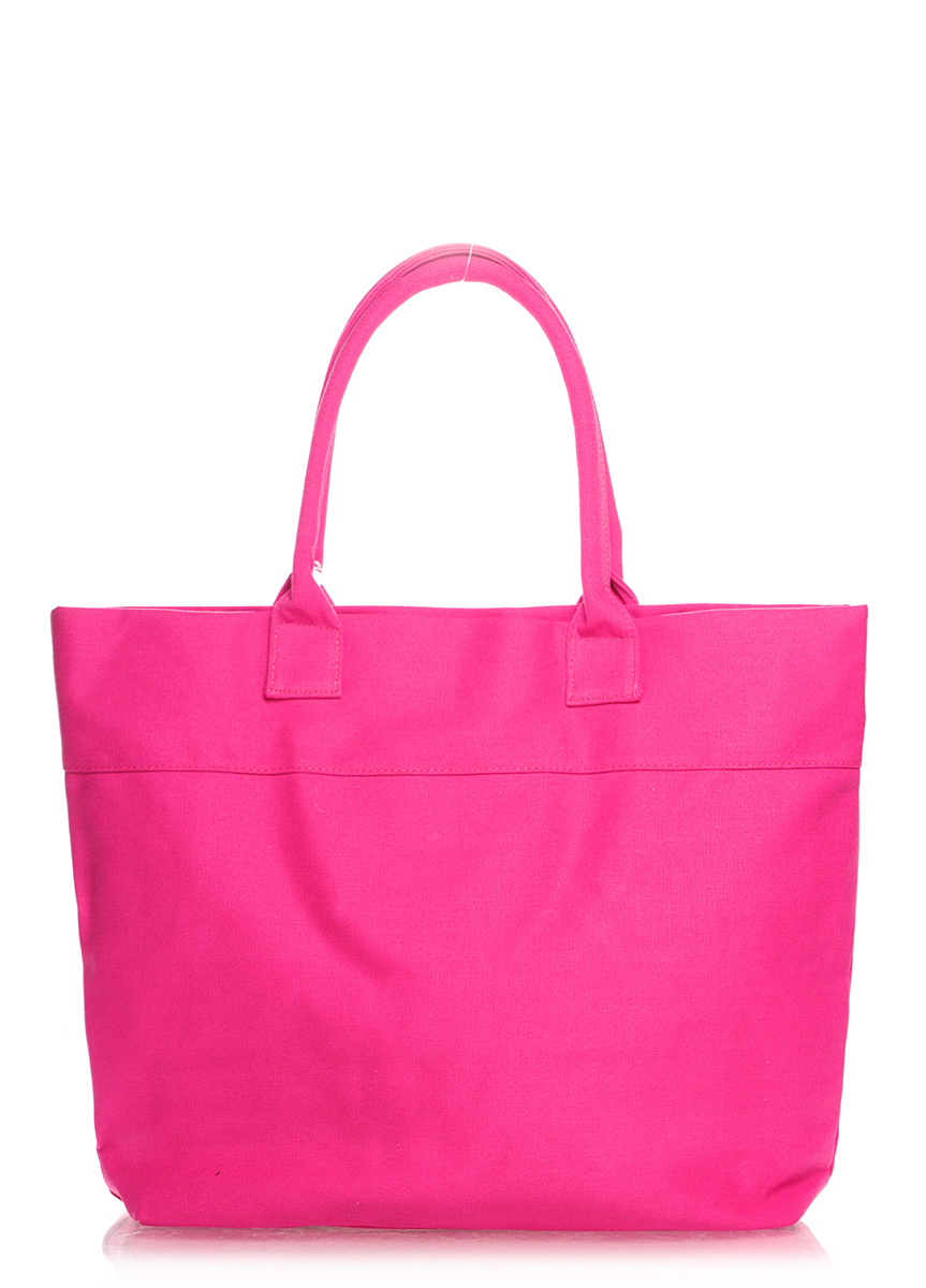 Коттонова сумка Paradise, рожева / POOLPARTY
