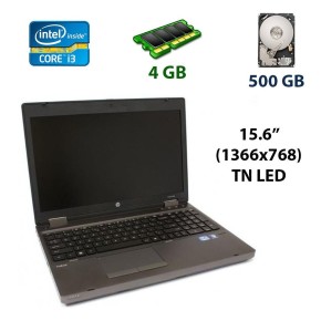 Б/в Ноутбук HP ProBook 6560b Intel Core i3-2310M / 4 Гб / HDD 500 Гб / Клас А