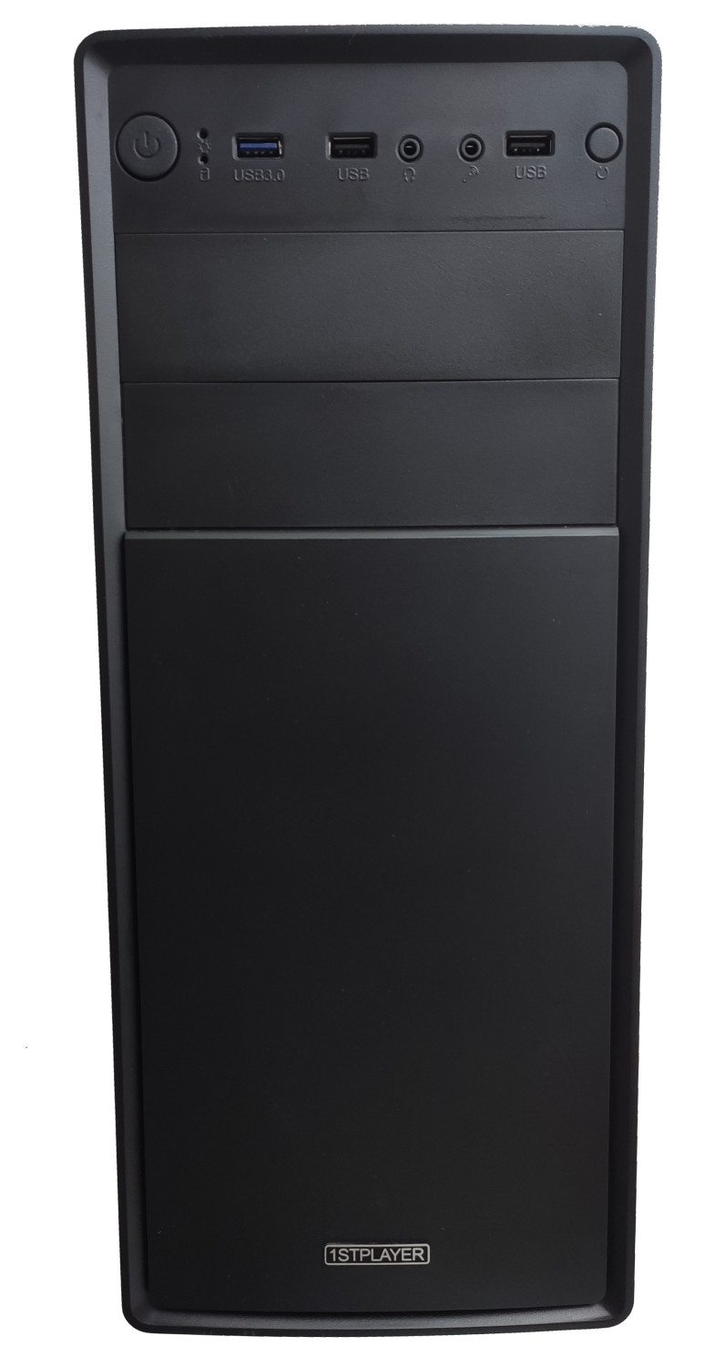 Б/в Системний блок 1stPlayer Case A2 Tower Intel Core i5-2300 / 8 Гб / SSD 120 Гб + HDD 500 Гб