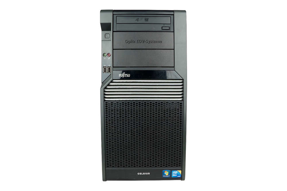 Б/в Системний блок Fujitsu CELSIUS R570 / Intel Xeon / 24 Гб / 250 Гб / Клас B